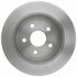 18A2363 by ACDELCO - Disc Brake Rotor - 5 Lug Holes, Cast Iron, Plain, Solid, Turned Ground, Rear