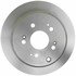 18A2388A by ACDELCO - Disc Brake Rotor - 5 Lug Holes, Cast Iron, Non-Coated, Plain Solid, Rear