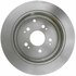 18A2388AC by ACDELCO - Disc Brake Rotor - 5 Lug Holes, Cast Iron, Coated, Plain Solid, Rear