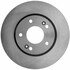 18A2416A by ACDELCO - Disc Brake Rotor - 5 Lug Holes, Cast Iron, Non-Coated, Plain, Vented, Front