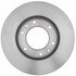 18A2421A by ACDELCO - Disc Brake Rotor - 6 Lug Holes, Cast Iron, Non-Coated, Plain, Vented, Front