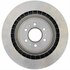 18A2427 by ACDELCO - Disc Brake Rotor - 6 Lug Holes, Cast Iron, Plain Turned, Vented, Rear