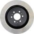 18A2427 by ACDELCO - Disc Brake Rotor - 6 Lug Holes, Cast Iron, Plain Turned, Vented, Rear