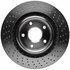 18A2429 by ACDELCO - Disc Brake Rotor - 5 Lug Holes, Cast Iron, Plain Turned, Vented, Front