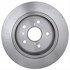 18A2422 by ACDELCO - Disc Brake Rotor - 5 Lug Holes, Cast Iron, Painted, Plain Solid, Rear