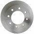 18A2437A by ACDELCO - Disc Brake Rotor - 8 Lug Holes, Cast Iron, Non-Coated, Plain, Vented, Rear