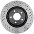 18A2438 by ACDELCO - Disc Brake Rotor - 5 Lug Holes, Cast Iron, Plain Turned, Vented, Front