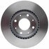 18A2439AC by ACDELCO - Disc Brake Rotor - 4 Lug Holes, Cast Iron, Coated, Plain Vented, Front