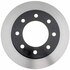 18A2437 by ACDELCO - Disc Brake Rotor - 8 Lug Holes, Cast Iron, Painted, Plain Vented, Rear