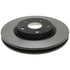 18A2448 by ACDELCO - Disc Brake Rotor - 5 Lug Holes, Cast Iron, Plain, Turned Ground, Vented, Front