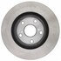 18A2448 by ACDELCO - Disc Brake Rotor - 5 Lug Holes, Cast Iron, Plain, Turned Ground, Vented, Front