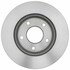18A2445A by ACDELCO - Disc Brake Rotor - 5 Lug Holes, Cast Iron, Non-Coated, Plain, Vented, Front