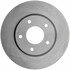 18A2445A by ACDELCO - Disc Brake Rotor - 5 Lug Holes, Cast Iron, Non-Coated, Plain, Vented, Front