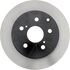 18A2451 by ACDELCO - Disc Brake Rotor - 5 Lug Holes, Cast Iron, Plain, Solid, Turned Ground, Rear