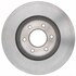 18A2457 by ACDELCO - Disc Brake Rotor - 6 Lug Holes, Cast Iron, Plain Turned, Vented, Front