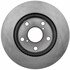 18A2450A by ACDELCO - Disc Brake Rotor - 5 Lug Holes, Cast Iron, Non-Coated, Plain, Vented, Front