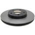 ACDelco 18A2458 Disc Brake Rotor Disc Brake Rotor - 5 Lug Holes, Cast Iron, Painted, Plain Solid, Front