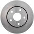 18A2464A by ACDELCO - Disc Brake Rotor - 5 Lug Holes, Cast Iron, Non-Coated, Plain, Vented, Front