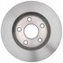 18A2464 by ACDELCO - Disc Brake Rotor - 5 Lug Holes, Cast Iron, Plain, Turned Ground, Vented, Front