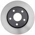 18A2464 by ACDELCO - Disc Brake Rotor - 5 Lug Holes, Cast Iron, Plain, Turned Ground, Vented, Front