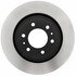 18A2461 by ACDELCO - Disc Brake Rotor - 6 Lug Holes, Cast Iron, Plain Turned, Vented, Front