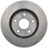 18A2464A by ACDELCO - Disc Brake Rotor - 5 Lug Holes, Cast Iron, Non-Coated, Plain, Vented, Front