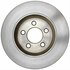 18A2469AC by ACDELCO - Disc Brake Rotor - 5 Lug Holes, Cast Iron, Coated, Plain Vented, Front