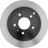 18A2472 by ACDELCO - Disc Brake Rotor - 5 Lug Holes, Cast Iron, Plain, Turned Ground, Vented, Rear