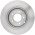 18A2470AC by ACDELCO - Disc Brake Rotor - 5 Lug Holes, Cast Iron, Coated, Plain Solid, Rear