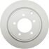 18A2470AC by ACDELCO - Disc Brake Rotor - 5 Lug Holes, Cast Iron, Coated, Plain Solid, Rear