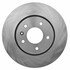 18A2475A by ACDELCO - Disc Brake Rotor - 5 Lug Holes, Cast Iron, Non-Coated, Plain, Vented, Front