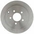 18A2474A by ACDELCO - Disc Brake Rotor - 5 Lug Holes, Cast Iron, Non-Coated, Plain, Vented, Rear