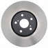 18A2494 by ACDELCO - Disc Brake Rotor - 5 Lug Holes, Cast Iron, Plain, Turned Ground, Vented, Front
