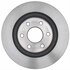 18A2497A by ACDELCO - Disc Brake Rotor - 6 Lug Holes, Cast Iron, Non-Coated, Plain, Vented, Front
