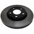 18A2498AC by ACDELCO - Disc Brake Rotor - 5 Lug Holes, Cast Iron, Coated, Plain Vented, Front