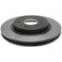 18A2497 by ACDELCO - Disc Brake Rotor - 6 Lug Holes, Cast Iron, Plain, Turned Ground, Vented, Front