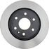 18A2497 by ACDELCO - Disc Brake Rotor - 6 Lug Holes, Cast Iron, Plain, Turned Ground, Vented, Front