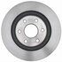 18A2497 by ACDELCO - Disc Brake Rotor - 6 Lug Holes, Cast Iron, Plain, Turned Ground, Vented, Front