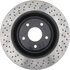 18A2535 by ACDELCO - Disc Brake Rotor - 5 Lug Holes, Cast Iron, Plain Turned, Vented, Front