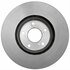 18A2513 by ACDELCO - Disc Brake Rotor - 5 Lug Holes, Cast Iron, Plain, Turned Ground, Vented, Front