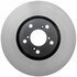 18A2513 by ACDELCO - Disc Brake Rotor - 5 Lug Holes, Cast Iron, Plain, Turned Ground, Vented, Front