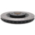 18A2535 by ACDELCO - Disc Brake Rotor - 5 Lug Holes, Cast Iron, Plain Turned, Vented, Front