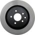18A2542 by ACDELCO - Disc Brake Rotor - 5 Lug Holes, Cast Iron, Plain Turned, Vented, Rear