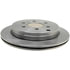 ACDelco 18A2543A Disc Brake Rotor Disc Brake Rotor - 6 Lug Holes, Cast Iron, Non-Coated, Plain, Vented, Rear