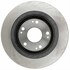 18A2546AC by ACDELCO - Disc Brake Rotor - 5 Lug Holes, Cast Iron, Coated, Plain Solid, Rear