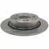 18A2546AC by ACDELCO - Disc Brake Rotor - 5 Lug Holes, Cast Iron, Coated, Plain Solid, Rear