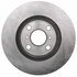 18A2550AC by ACDELCO - Disc Brake Rotor - 4 Lug Holes, Cast Iron, Coated, Plain Vented, Front