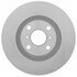 18A2550AC by ACDELCO - Disc Brake Rotor - 4 Lug Holes, Cast Iron, Coated, Plain Vented, Front