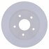 18A2558AC by ACDELCO - Disc Brake Rotor - 5 Lug Holes, Cast Iron, Coated, Plain Solid, Rear