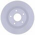 18A2558AC by ACDELCO - Disc Brake Rotor - 5 Lug Holes, Cast Iron, Coated, Plain Solid, Rear